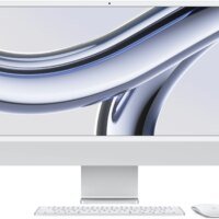 Моноблок Apple iMac A2874 24" 4.5K M3 8 core (4) 16Gb SSD256Gb 8 core GPU macOS WiFi BT 143W клавиатура мышь Cam серебристый 4480x2520
