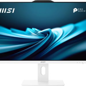Моноблок MSI Pro AP272P 14M-664XRU 27" Full HD i7 14700 (2.1) 16Gb SSD512Gb UHDG 770 без ОС GbitEth WiFi BT 120W клавиатура мышь Cam белый 1920x1080