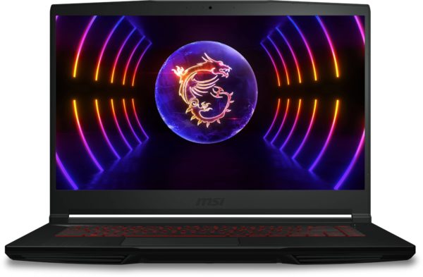 Ноутбук MSI GF63 Thin 12UCX-1048XRU Core i5 12450H 8Gb SSD256Gb NVIDIA GeForce RTX 2050 4Gb 15.6" IPS FHD (1920x1080) FreeDOS black WiFi BT Cam (9S7-16R821-1048)