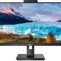Монитор Philips 27" S Line 272S1MH черный IPS LED 16:9 DVI HDMI M/M Cam матовая HAS Piv 300cd 178гр/178гр 1920x1080 75Hz VGA DP FHD USB 6.22кг
