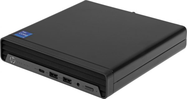 Неттоп HP ProDesk 400 G9 Mini i7 13700T (1.4) 8Gb SSD512Gb UHDG 770 без ОС GbitEth WiFi BT 90W kb мышь клавиатура черный (935X2EA)