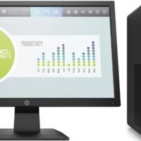 Комплект HP 290 G9 MT i3 12100 (3.3) 8Gb SSD512Gb UHDG 730 FreeDOS GbitEth 180W kb мышь клавиатура черный монитор в комплекте P204 (9M936AT)