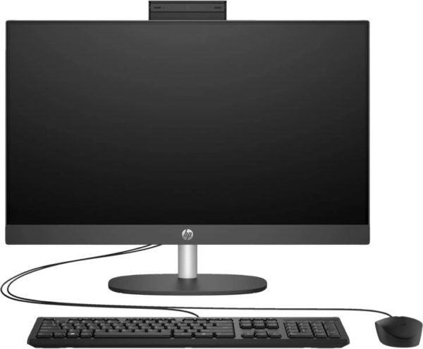 Моноблок HP ProOne 240 G10 23.8" Full HD i5 1335U (1.3) 8Gb SSD512Gb UHDG FreeDOS GbitEth WiFi BT 90W клавиатура мышь Cam черный 1920x1080