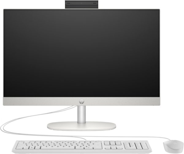 Моноблок HP ProOne 240 G10 23.8" Full HD i5 1335U (1.3) 8Gb SSD512Gb UHDG FreeDOS GbitEth WiFi BT 90W клавиатура мышь Cam белый 1920x1080