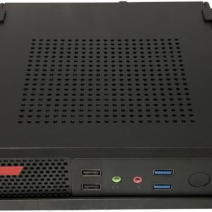 Неттоп IRU Office 310H4ATF slim Ryzen 5 PRO 5650GE (3.4) 16Gb SSD1Tb Vega 7 FreeDOS GbitEth WiFi BT 90W черный (RUS) (2047346)