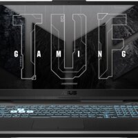 Ноутбук Asus TUF Gaming A17 FA706NF-HX007 Ryzen 5 7535HS 16Gb SSD512Gb NVIDIA GeForce RTX 2050 4Gb 17.3" IPS FHD (1920x1080) без ОС black WiFi BT Cam (90NR0JH5-M002L0)