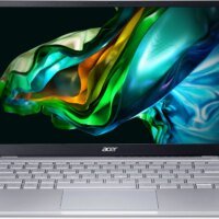 Ноутбук Acer Swift Go 14 SFG14-41-R466 Ryzen 5 7530U 8Gb SSD512Gb AMD Radeon Graphics 14" IPS FHD (1920x1080) Windows 11 Home silver WiFi BT Cam (NX.KG3CD.001)