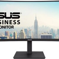 Монитор Asus 34" VA34VCPSN черный VA LED 21:9 HDMI M/M матовая HAS Piv 3000:1 300cd 178гр/178гр 3440x1440 100Hz DP 2K USB 9.52кг