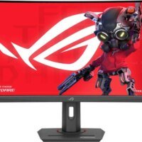 Монитор Asus 27" ROG Strix XG27WCMS черный VA LED 16:9 HDMI матовая HAS Piv 400cd 178гр/178гр 2560x1440 280Hz FreeSync Premium DP 2K USB 7.2кг