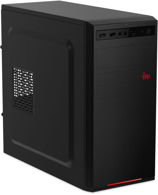 ПК IRU Опал 615 MT i5 12400 (2.5) 16Gb SSD256Gb RTX4060 8Gb FreeDOS GbitEth 600W черный (2052601)