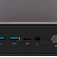 Неттоп Digma Pro Minimax U1 i5 1235U (1.3) 16Gb SSD512Gb Iris Xe Windows 11 Pro GbitEth WiFi BT 60W темно-серый/черный (DPP5-ADXW05)