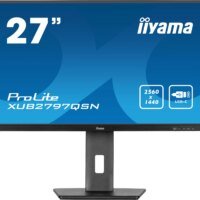 Монитор Iiyama 27" ProLite XUB2797QSN-B1 черный IPS LED 16:9 HDMI M/M матовая HAS Piv 1300:1 350cd 178гр/178гр 2560x1440 100Hz DP Quad HD 2K (1440p) USB 6.1кг