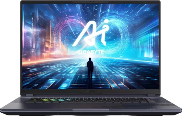 Ноутбук Gigabyte Aorus 16X Core i7 13650HX 32Gb SSD1Tb NVIDIA GeForce RTX4070 8Gb 16" IPS QHD+ (2560x1600) FreeDOS grey WiFi BT Cam (9SG-43KZC64SD)