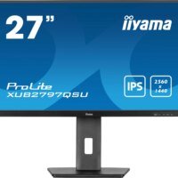 Монитор Iiyama 27" ProLite XUB2797QSU-B1 черный IPS LED 16:9 HDMI M/M матовая HAS Piv 250cd 178гр/178гр 2560x1440 100Hz DP WQ HD 2K (1440p) USB 5.7кг