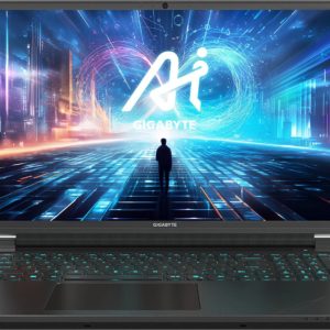 Ноутбук Gigabyte G6X Core i7 13650HX 16Gb SSD512Gb NVIDIA GeForce RTX4050 6Gb 16" IPS FHD+ (1920x1200) FreeDOS grey WiFi BT Cam (9MG-42KZ853SD)