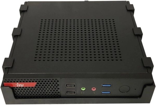 ПК IRU Опал 312 slim PG G6405 (4.1) 8Gb SSD256Gb UHDG 610 FreeDOS GbitEth 90W черный (2057721)