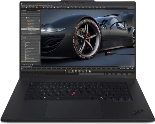 Ноутбук Lenovo ThinkPad P1 G7 Core Ultra 7 155H 32Gb SSD1Tb NVIDIA RTX 1000 6Gb 16" IPS WQXGA (2560x1600) Windows 11 Pro black WiFi BT Cam (21KWS60800)