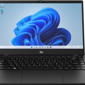 Ноутбук IRU Planio 14ING N-series N100 8Gb SSD256Gb Intel UHD Graphics 14" IPS FHD (1920x1080) Windows 11 Pro Multi Language 64 black WiFi BT Cam 6000mAh (2059098)