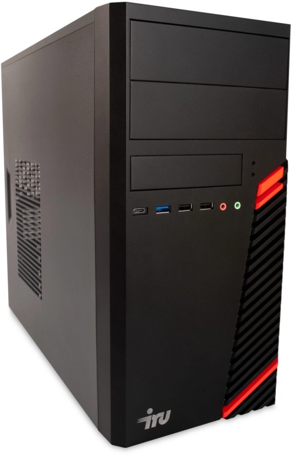 ПК IRU 310SC MT i3 12100 (3.3) 8Gb SSD256Gb UHDG 730 Windows 11 Pro GbitEth 200W черный (2059344)