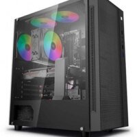 ПК IRU Game 520B5G TWR Ryzen 5 5600 (3.5) 16Gb SSD512Gb RX 6600 8Gb FreeDOS GbitEth 650W черный (2061477)