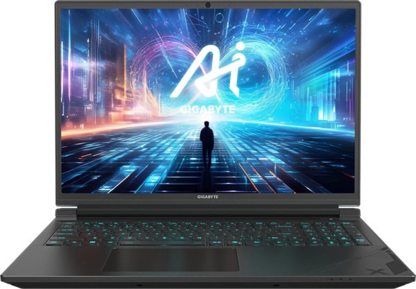 Ноутбук Gigabyte G6X Core i7 13650HX 16Gb SSD1Tb NVIDIA GeForce RTX4050 6Gb 16" IPS FHD+ (1920x1200) FreeDOS grey WiFi BT Cam (9MG-42KZ854SD)