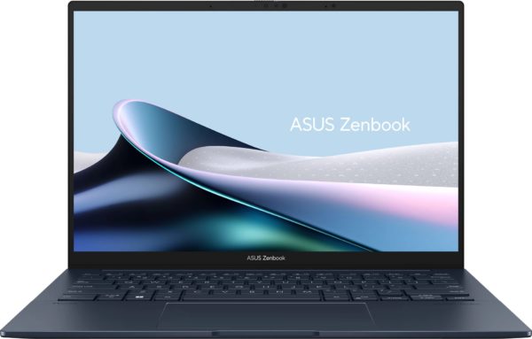 Ноутбук Asus Zenbook 14 OLED UX3405MA-QD992 Core Ultra 9 185H 16Gb SSD512Gb Intel Arc 14" OLED FHD+ (1920x1200) без ОС blue WiFi BT Cam Bag (90NB11R1-M01SU0)