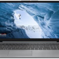 Ноутбук Lenovo IdeaPad 1 15IJL7 Celeron N4500 8Gb SSD256Gb Intel UHD Graphics 15.6" TN FHD (1920x1080) без ОС grey WiFi BT Cam (82LX00D7PS)