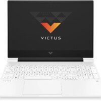 Ноутбук HP Victus 15-fa1033nn Core i5 12500H 16Gb SSD512Gb NVIDIA GeForce RTX4060 8Gb 15.6" IPS FHD (1920x1080) FreeDOS white WiFi BT Cam (A0MY5EA)