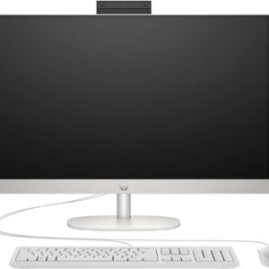 Моноблок HP 27-cr0001i 27" Full HD i7 1355U (1.7) 16Gb SSD512Gb Iris Xe FreeDOS GbitEth WiFi BT 90W клавиатура мышь Cam белый 1920x1080