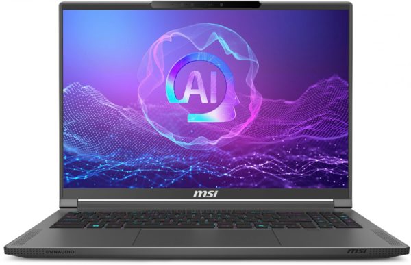 Ноутбук MSI Creator A16 AI+ A3HVGG-268RU Ryzen AI 9 365 32Gb SSD1Tb NVIDIA GeForce RTX4070 8Gb 16" IPS QHD+ (2560x1600) Windows 11 Home grey WiFi BT Cam (9S7-15FK14-268)