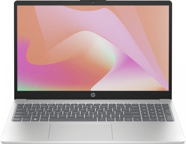Ноутбук HP 15-fd0355nia Core i5 1334U 16Gb SSD512Gb Intel Iris Xe graphics 15.6" IPS FHD (1920x1080) FreeDOS silver WiFi BT Cam (9Q341EA)