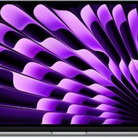 Ноутбук Apple MacBook Air A3114 M3 8 core 16Gb SSD256Gb/10 core GPU 15.3" Liquid Retina (2880x1864) macOS grey space WiFi BT Cam (MC9D4LL/A)