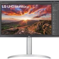 Монитор LG 27" UltraFine 27UP850K-W черный IPS LED 16:9 HDMI M/M матовая HAS 1200:1 400cd 178гр/178гр 3840x2160 60Hz FreeSync DP 4K USB 5.9кг