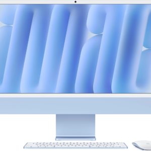 Моноблок Apple iMac A3137 24" 4.5K M4 10 core (4) 16Gb SSD256Gb 10 core GPU macOS WiFi BT 143W клавиатура мышь Cam синий 4480x2520