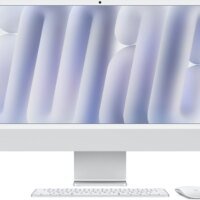 Моноблок Apple iMac A3137 24" 4.5K M4 10 core (4) 16Gb SSD512Gb 10 core GPU macOS WiFi BT 143W клавиатура мышь Cam серебристый 4480x2520