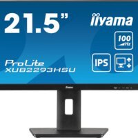 Монитор Iiyama 21.5" ProLite XUB2293HSU-B7 черный IPS LED 16:9 HDMI M/M матовая HAS Piv 300cd 178гр/178гр 1920x1080 100Hz DP FHD USB 3.9кг