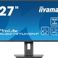 Монитор Iiyama 27" ProLite XUB2797UHSNP-B1 черный IPS LED 16:9 HDMI M/M матовая HAS Piv 1300:1 350cd 178гр/178гр 3840x2160 60Hz DP 4K USB 6.1кг