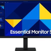 Монитор Samsung 24" Essential S3 S24D300GAIXCI черный IPS LED 16:9 HDMI матовая 250cd 178гр/178гр 1920x1080 100Hz VGA FHD USB 2.4кг