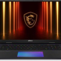 Ноутбук MSI Titan 18 HX AI A2XWJG-206RU Core Ultra 9 285HX 64Gb SSD4Tb NVIDIA GeForce RTX5090 24Gb 18" IPS UHD+ (3840x2400) Windows 11 Home black WiFi BT Cam (9S7-182421-206)