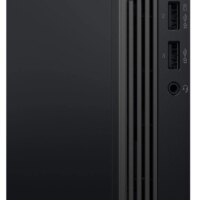 Неттоп Lenovo ThinkCentre Tiny M70q-5 slim i7 14700T (1.3) 16Gb SSD512Gb UHDG 770 без ОС GbitEth WiFi BT 135W kb мышь клавиатура черный (12TD003UUM)