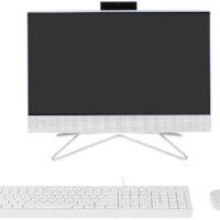 Моноблок HP 200 G4 21.5" Full HD i5 1235U (1.3) 16Gb SSD512Gb Iris Xe DVDRW CR FreeDOS GbitEth WiFi BT 65W клавиатура мышь Cam белый 1920x1080