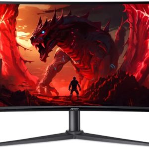 Монитор Acer 34" Nitro XZ340CUJ0bmiiphx черный VA LED 1ms 21:9 HDMI M/M матовая HAS 3000:1 250cd 178гр/178гр 3440x1440 120Hz DP 2K