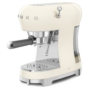 Кофемашина-эспрессо Smeg ECF02CREU, кремовый
