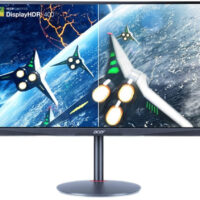 Монитор Acer 27" Nitro XR272UPbmiipruzx черный IPS LED 1ms 16:9 HDMI M/M матовая HAS Piv 400cd 178гр/178гр 2560x1440 170Hz FreeSync Premium DP 2K USB 4.65кг