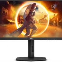 Монитор AOC 23.8" Gaming 24G4X черный IPS LED 16:9 HDMI M/M матовая HAS Piv 1300:1 300cd 170гр/160гр 1920x1080 180Hz DP FHD 4.4кг