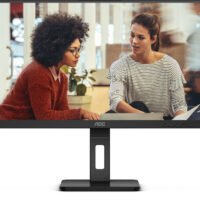 Монитор AOC 24" 24E3QAF черный IPS LED 16:9 HDMI M/M матовая HAS Piv 300cd 178гр/178гр 1920x1080 75Hz VGA DP FHD 4.45кг