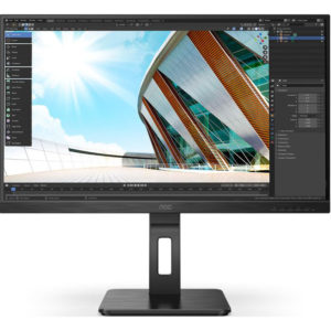 Монитор AOC 27" Professional 27P2Q черный IPS LED 16:9 DVI HDMI M/M матовая HAS Piv 250cd 178гр/178гр 1920x1080 75Hz VGA DP FHD USB 5.49кг