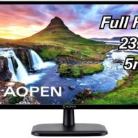Монитор Aopen 23.8" 24CV1Ybi черный VA LED 5ms 16:9 HDMI матовая 250cd 178гр/178гр 1920x1080 75Hz VGA FHD 2.9кг