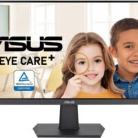 Монитор Asus 23.8" VA24EHF черный IPS LED 1ms 16:9 HDMI матовая 250cd 178гр/178гр 1920x1080 100Hz FHD 2.84кг