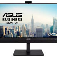 Монитор Asus 27" Business BE27ACSBK черный IPS LED 16:9 HDMI M/M Cam матовая HAS Piv 350cd 178гр/178гр 2560x1440 60Hz DP WQ USB 8.6кг